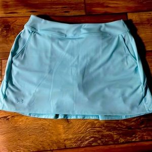 Light blue Aqua athletic Under Armour skirt